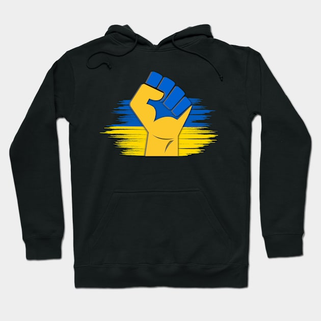 I Stand With Ukraine Hoodie by docferds